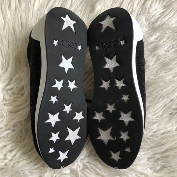 Ash Jaguar Star Metallic Knit Platform Sneakers - Picture 7 of 10